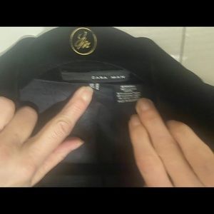 Zara man velvet blazer